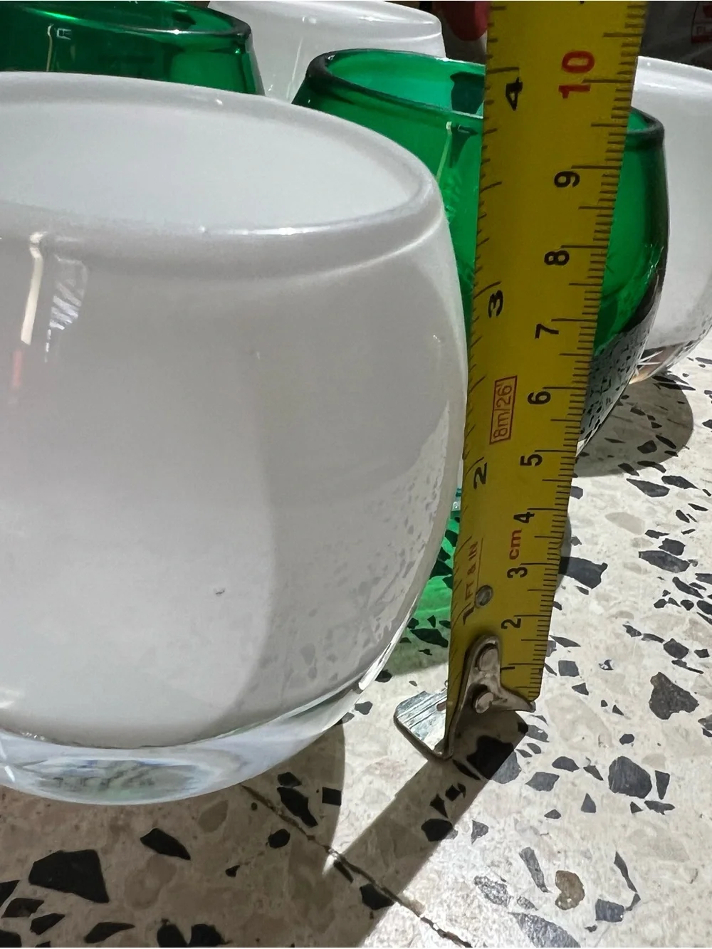 Glass Party Candle Holders - Set of 8